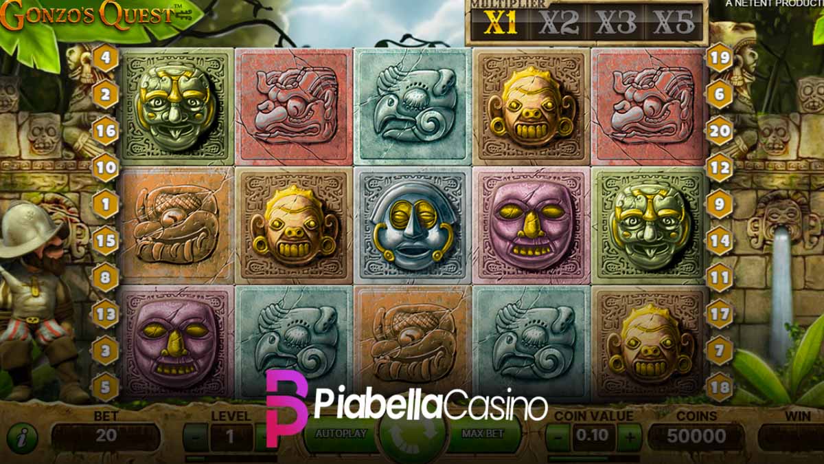 Piabella Gonzo’s Quest oyunu