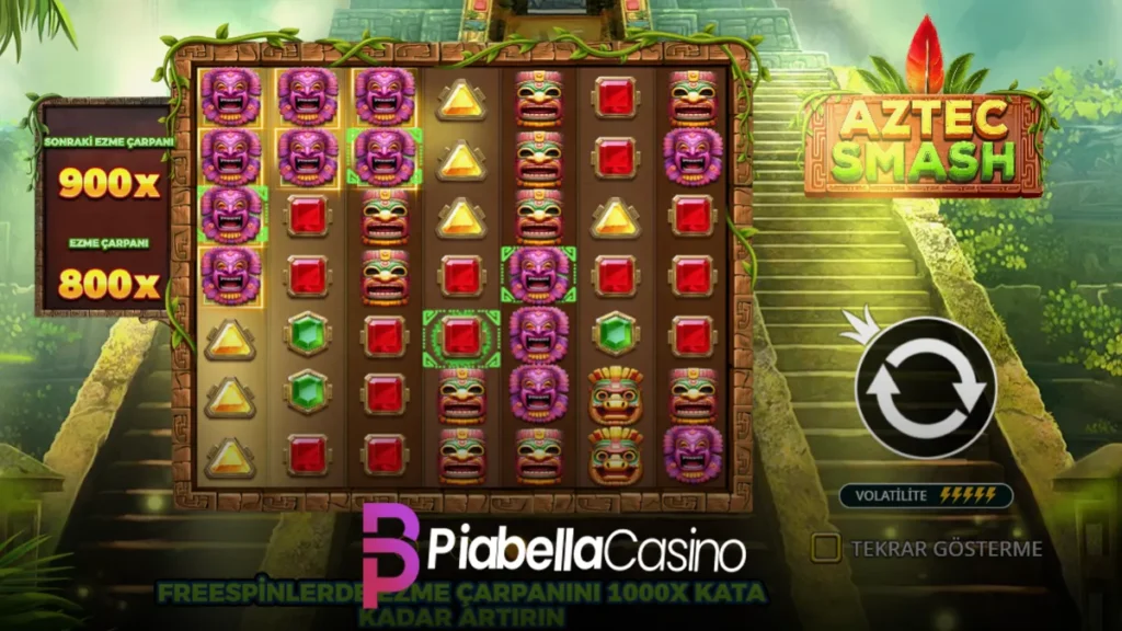 Piabella Aztec Smash oyunu
