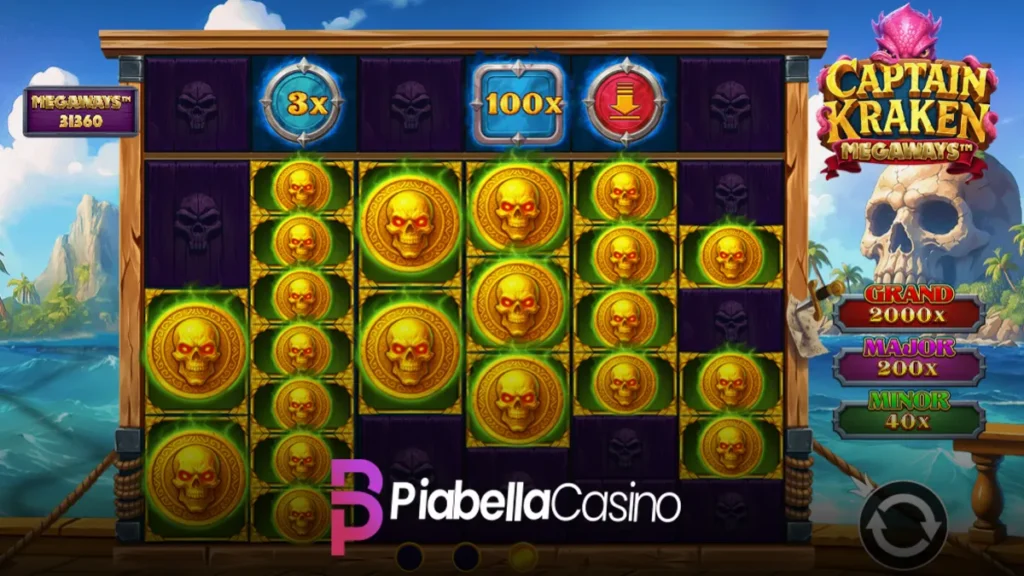 Piabella Captain Kraken oyunu