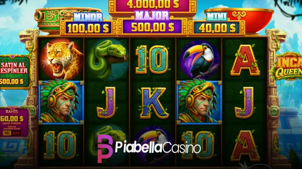 Piabella Inca Queen oyunu