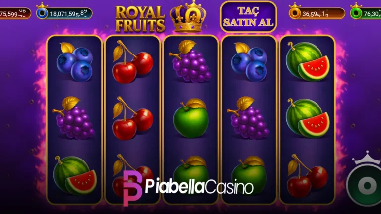 Piabella Royal Fruits oyunu